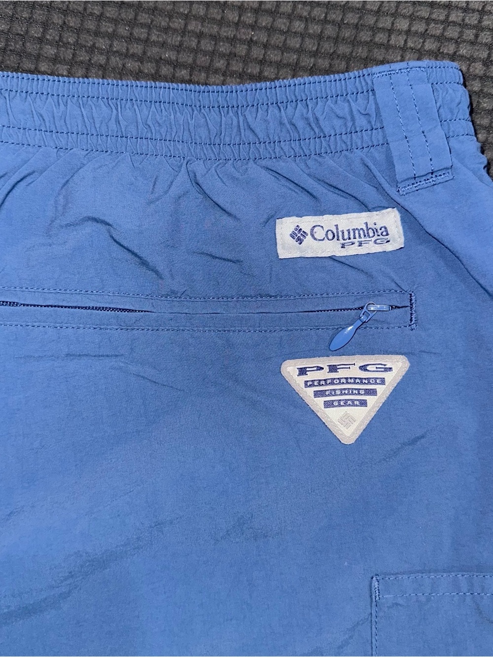 Columbia PFG Omni Shade Blue Fishing Shorts Mens XL 6 Inch Inseam - Picture 5 of 7